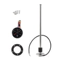 thumbnail image 1 of Unique Bargains 1set Fuel Sending Unit and Gauge Kit 380mm Length Boat Fuel Sending Unit Marine Fuel Sender Unit Black Silver Tone Metal 240-33 Ohm, 1 of 6