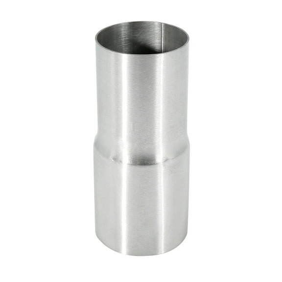 Unique Bargains 2.2" ID 2.5" OD Car Universal Exhaust Pipe to Component Adapter Reducer Connector Silver Tone