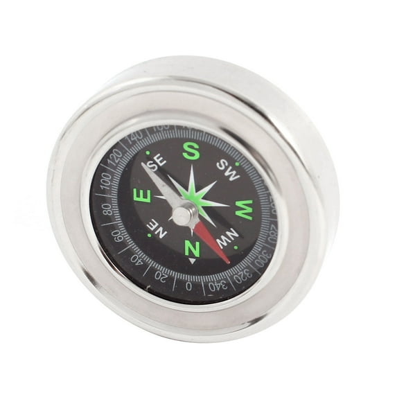Unique Bargains 2.4 Dia Portable Sensitive Compass for Outdoor Camping Hiking Traveling
