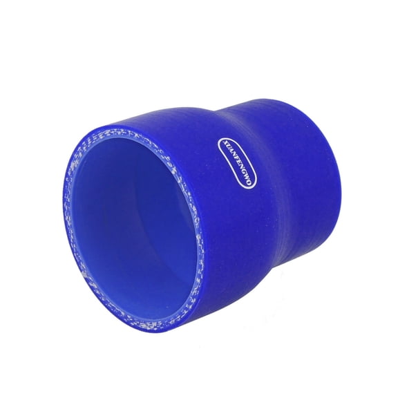 Unique Bargains 2.5" - 3.25" 64mm to 83mm Silicone Hose Straight Reducer Coupler Turbo Intake