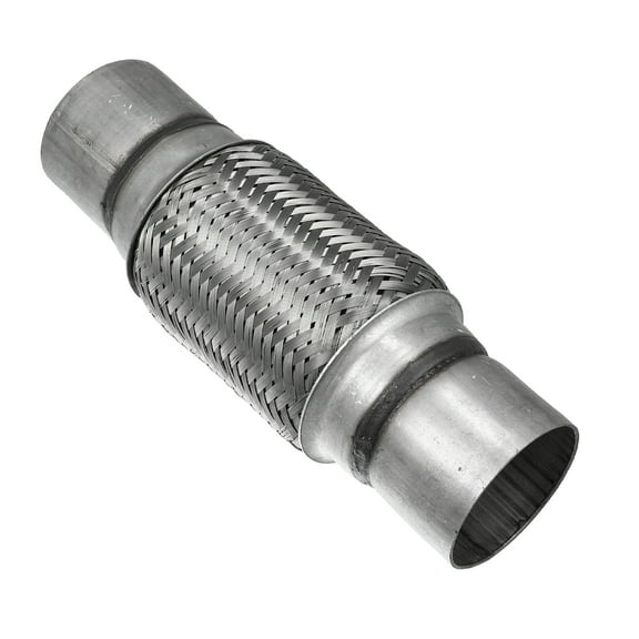 Unique Bargains 2.5"x6"x10" Car Exhaust Flexible Tube Universal Exhaust Joint w/ Welding Extension Pipe Stainless Steel