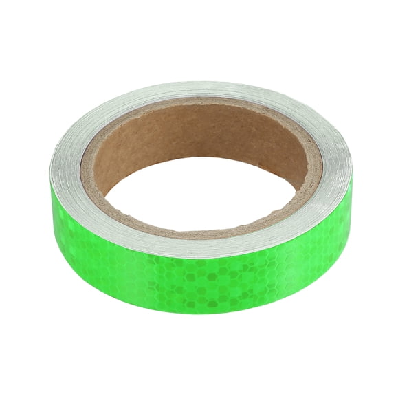 Unique Bargains 2.5cmx10m Green Car Reflective StickersReflective Tape Safety Warning Reflective Protector