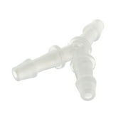 Unique Bargains 2.5mm Hole Dia Plastic Y Shaped 3 Way Air Oxygen Valves Tube Connector Clear