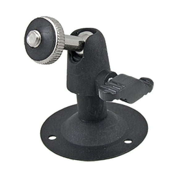 Unique Bargains 2.6" High Black Metal Wall Ceiling Mount Stand Bracket for Security CCTV Camera