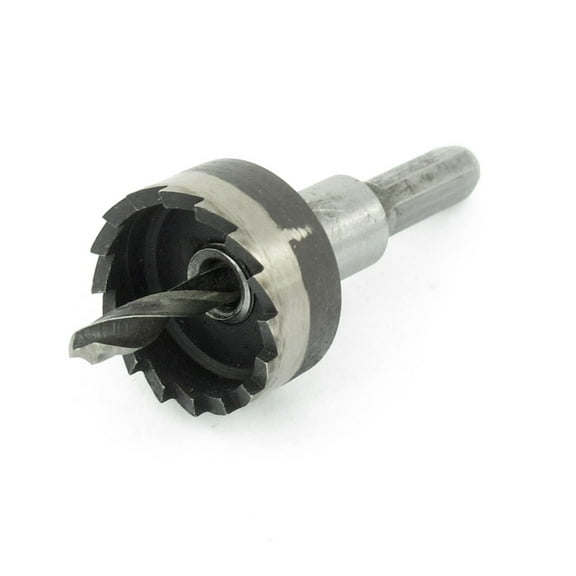 Unique Bargains 2.6" Length 26mm Dia Iron Cutting Hole Saw Twist Drill Bit Replacement