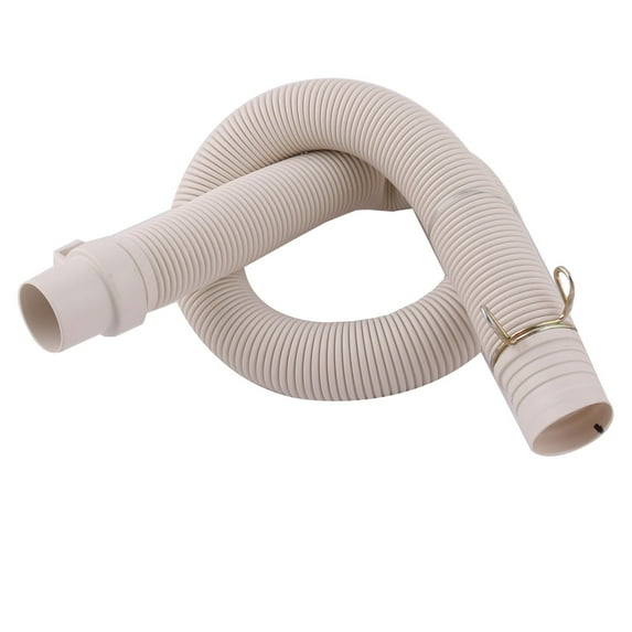 Unique Bargains 2.6Ft Length Washing Machine Drain Discharge Hose Pipe Connector Beige