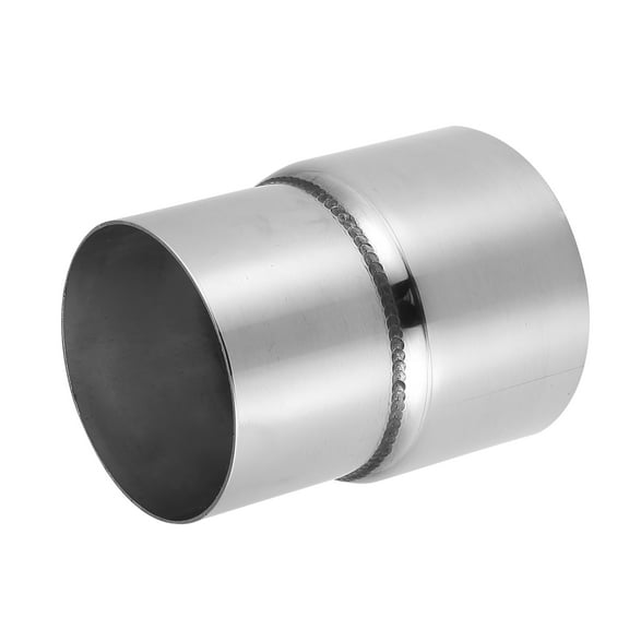 Unique Bargains 2.75" ID to 3" ID Stainless Steel Car Auto Universal Exhaust Pipe Adapter Reducer Connector