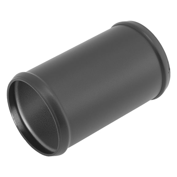 Unique Bargains 2.76 " OD 0 Sand Blasting Tube Intercooler Pipe 5 " Length Air Intake Connection Hose, 70 mm OD, 6063 Aluminum Alloy, Sandblasting, 1.8 mm Thickness, Black
