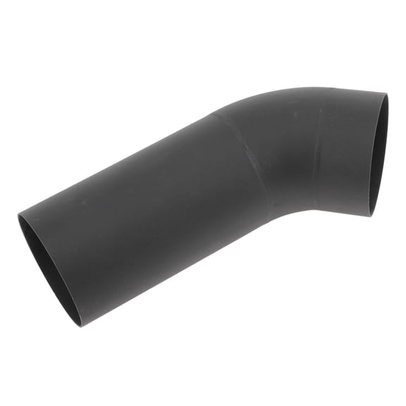 Unique Bargains 2.76 OD 45 Mandrel Bend Elbow 6 inch Length T201 Exhaust Tube Piping Sand Blasting L Extended Pipe for Welding Stair Handrail HVAC Black