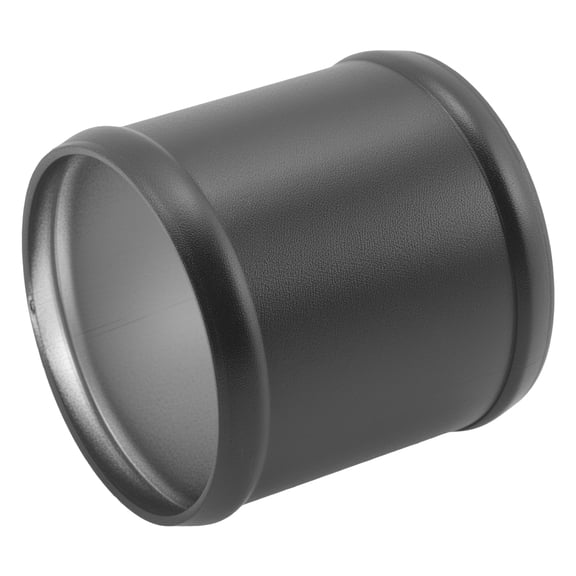 Unique Bargains 2.99 " OD 0 Sand Blasting Tube Intercooler Pipe 3 " Length Air Intake Connection Hose, 76 mm OD, 6063 Aluminum Alloy, Sandblasting, 1.8 mm Thickness, Black