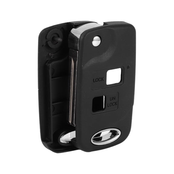 Unique Bargains 2 Button Key fob Shell Case for Lexus RX300 2001 Black