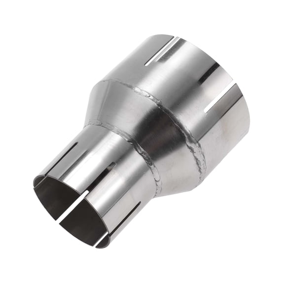 Unique Bargains 2" OD-3" OD Mandrel Exhaust Bend Elbow Concentric Reducer 304 Stainless Steel Pipe Adapter 39 inch Length Silver Tone