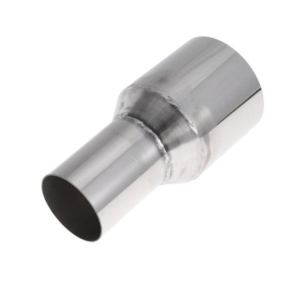 Unique Bargains 2" OD to 3" OD Mandrel Exhaust Bend Elbow Concentric Reducer T304 Stainless Steel Pipe Adapter 6 inch Length Silver Tone