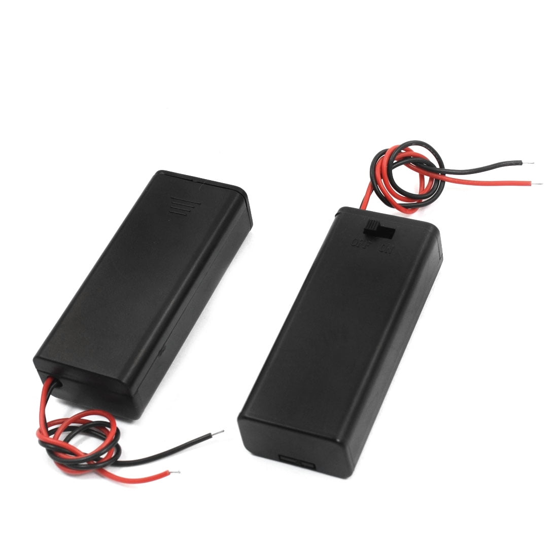 Unique Bargains 2 PCS ON/OFF Switch 2 x 1.5V AAA Battery Holder Case ...