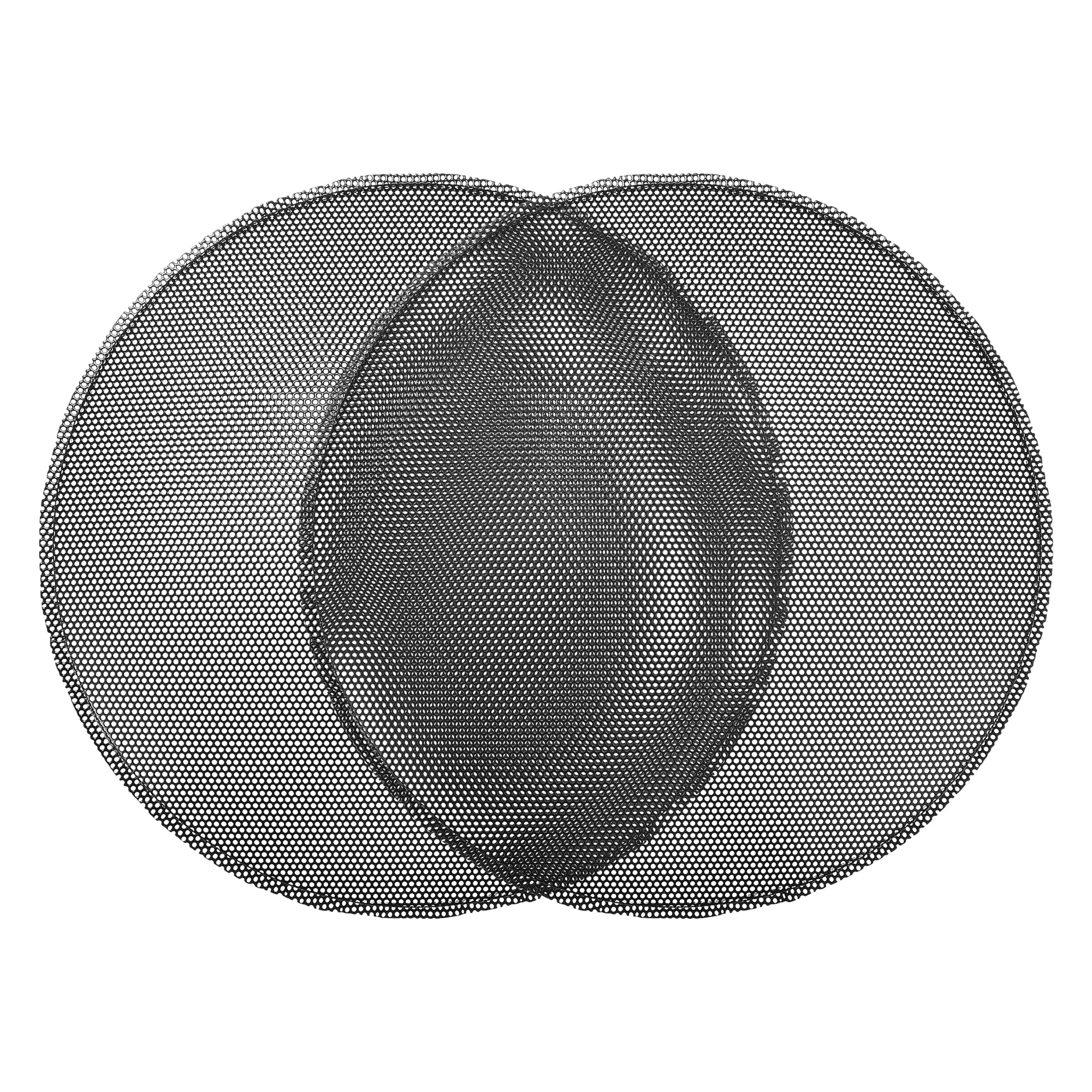 Unique Bargains 2 Pack 1.5 Inch Speaker Grill Mesh for Audio Subwoofer 9.25"x 9.65"x 0.47"