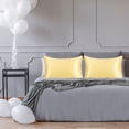 thumbnail image 1 of Unique Bargains 2-Pack 19 Momme 100% Natural Silk Pillowcases Champagne Color Standard, 1 of 8