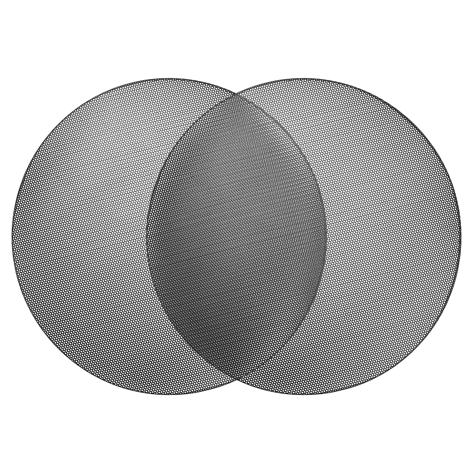 Unique Bargains 2 Pack 3 Inch Speaker Grills Mesh for Audio Subwoofer Grille 8.78"x0.26"