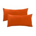 thumbnail image 1 of Unique Bargains 2 Pack 300TC Cotton Solid Pillowcases, King 20" x 40", 1 of 8