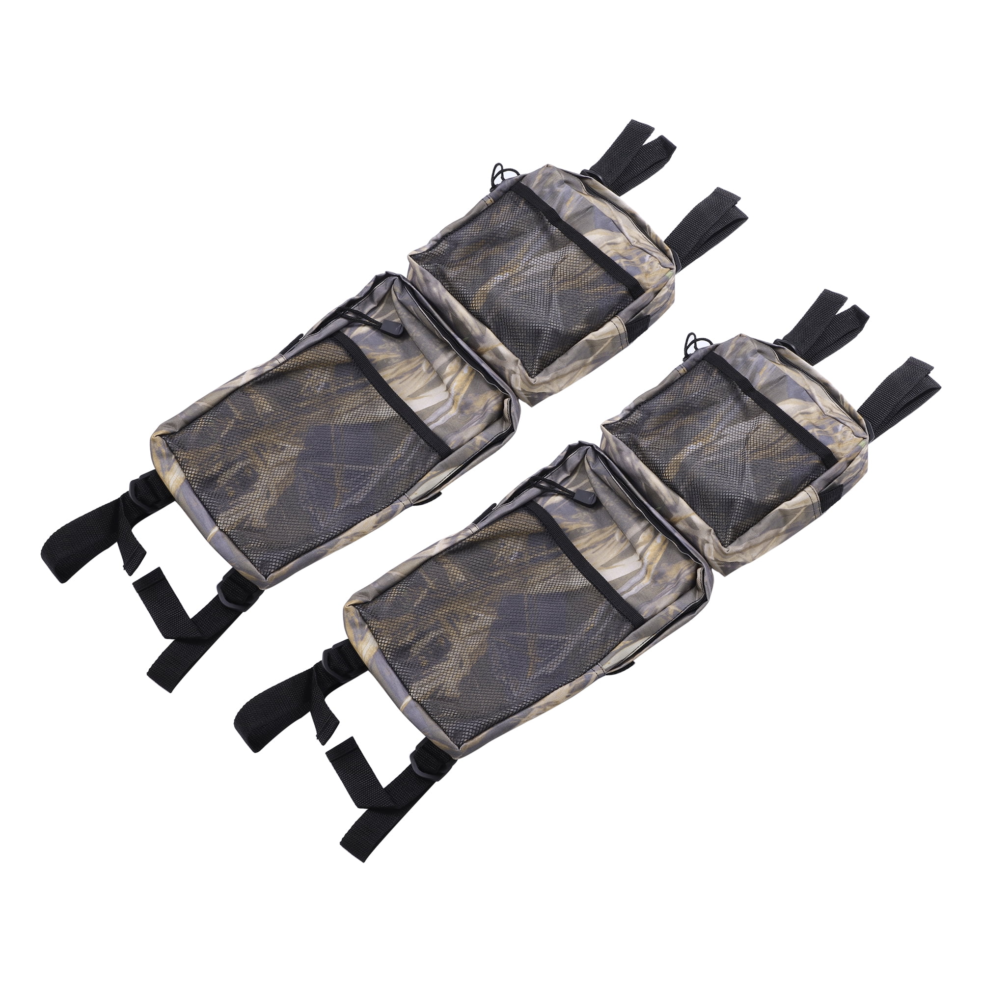 Unique Bargains 2-Pack Camouflage ATV Fender Cargo Storage Bags for Polaris for Yamaha