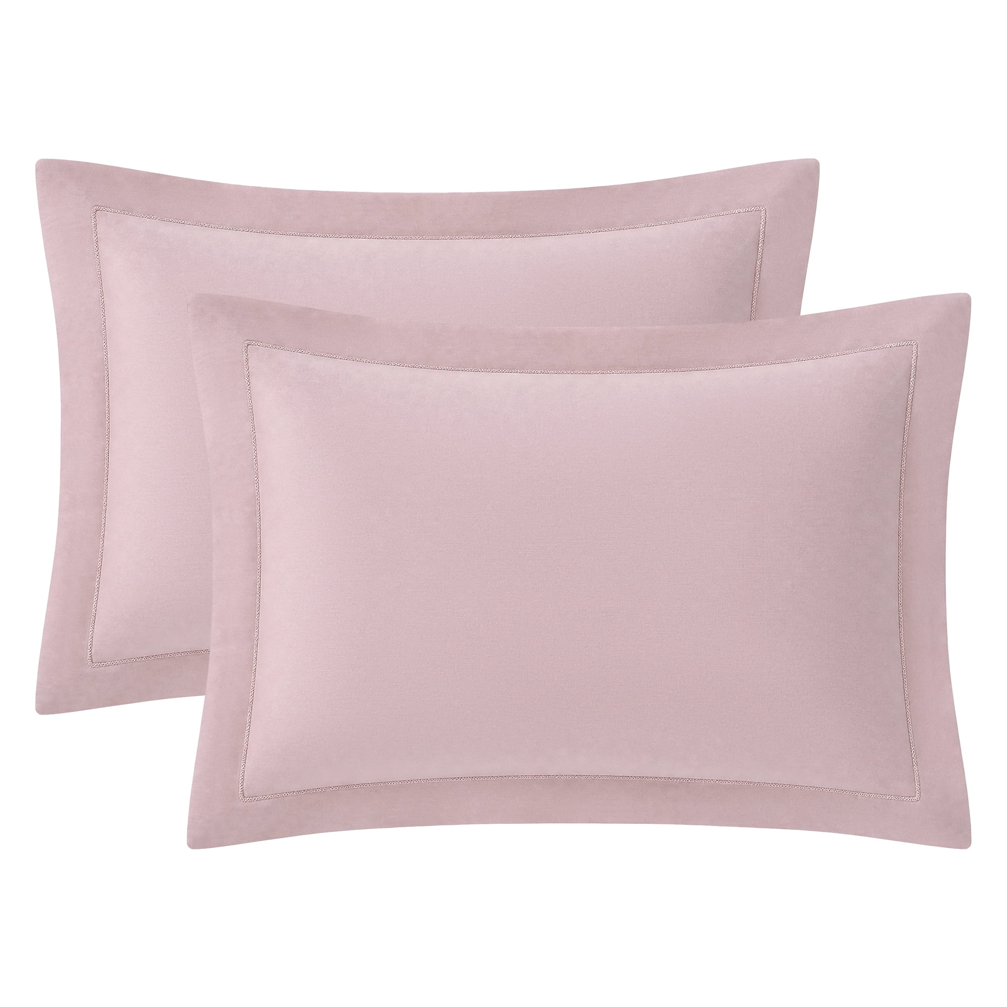 Unique Bargains 2 Pack Cotton Pillowcase Cooling Envelope Closure Bedding Light purple
