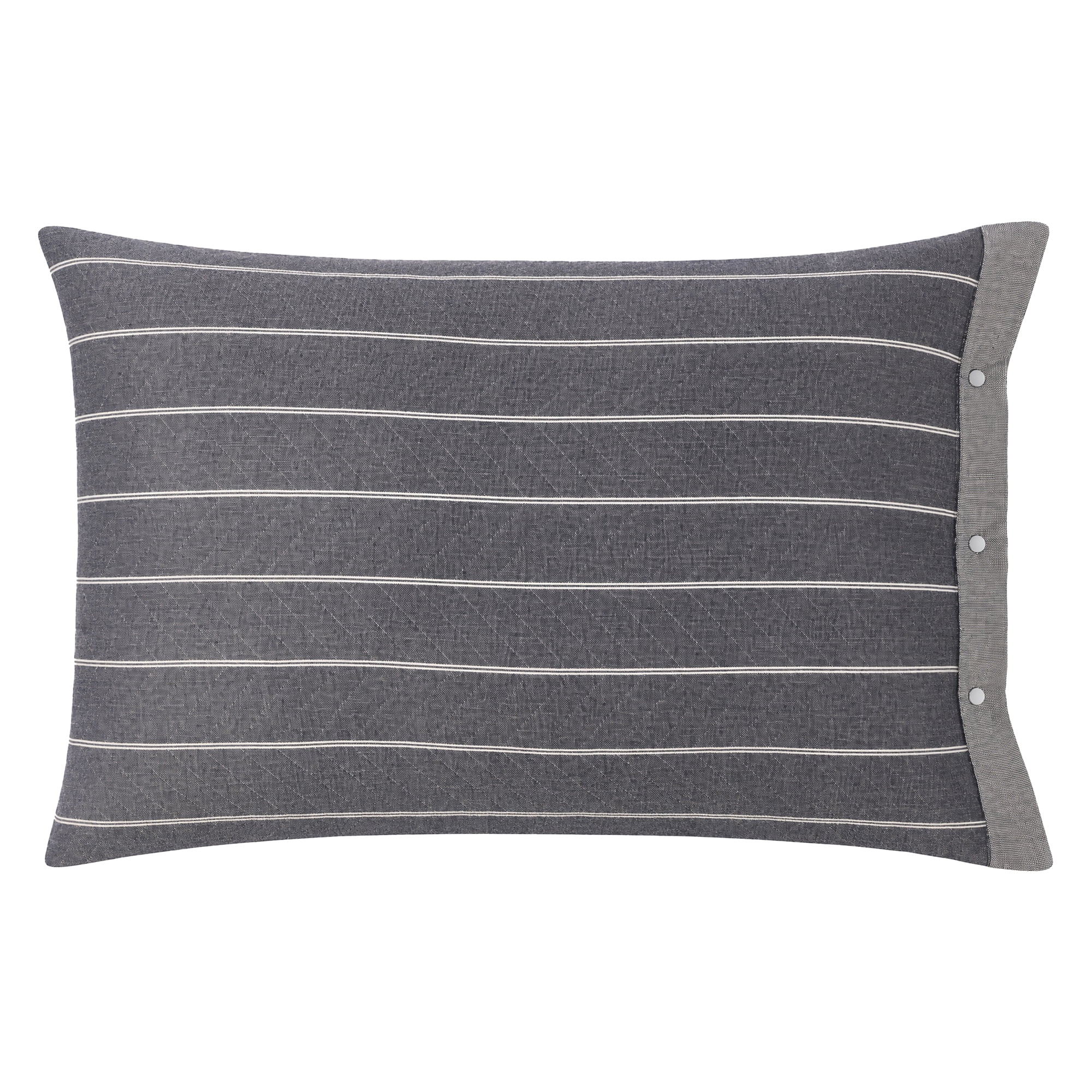 Unique Bargains 2 Pack Cotton Pillowcase Cooling Envelope Closure Wrinkle Resistant Queen Black