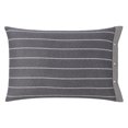 thumbnail image 1 of Unique Bargains 2 Pack Cotton Pillowcase Cooling Envelope Closure Wrinkle Resistant Queen Black, 1 of 5