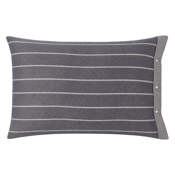 Unique Bargains 2 Pack Cotton Pillowcase Cooling Envelope Closure Wrinkle Resistant Queen Black