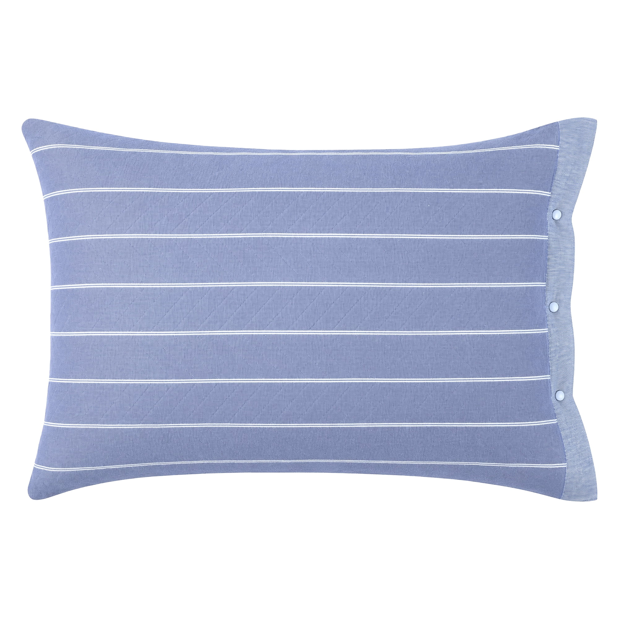 Unique Bargains 2 Pack Cotton Pillowcase Cooling Envelope Closure Wrinkle Resistant Blue