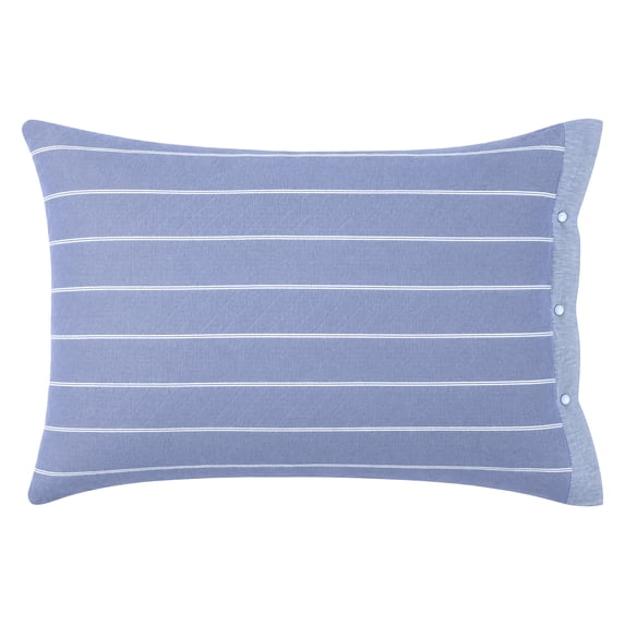 Unique Bargains 2 Pack Cotton Pillowcase Cooling Envelope Closure Wrinkle Resistant Blue