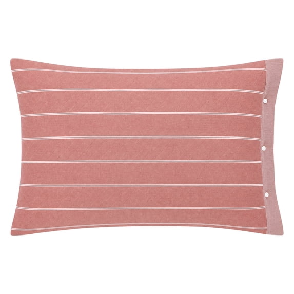Unique Bargains 2 Pack Cotton Pillowcase Cooling Envelope Closure Wrinkle Resistant Queen Dark Pink