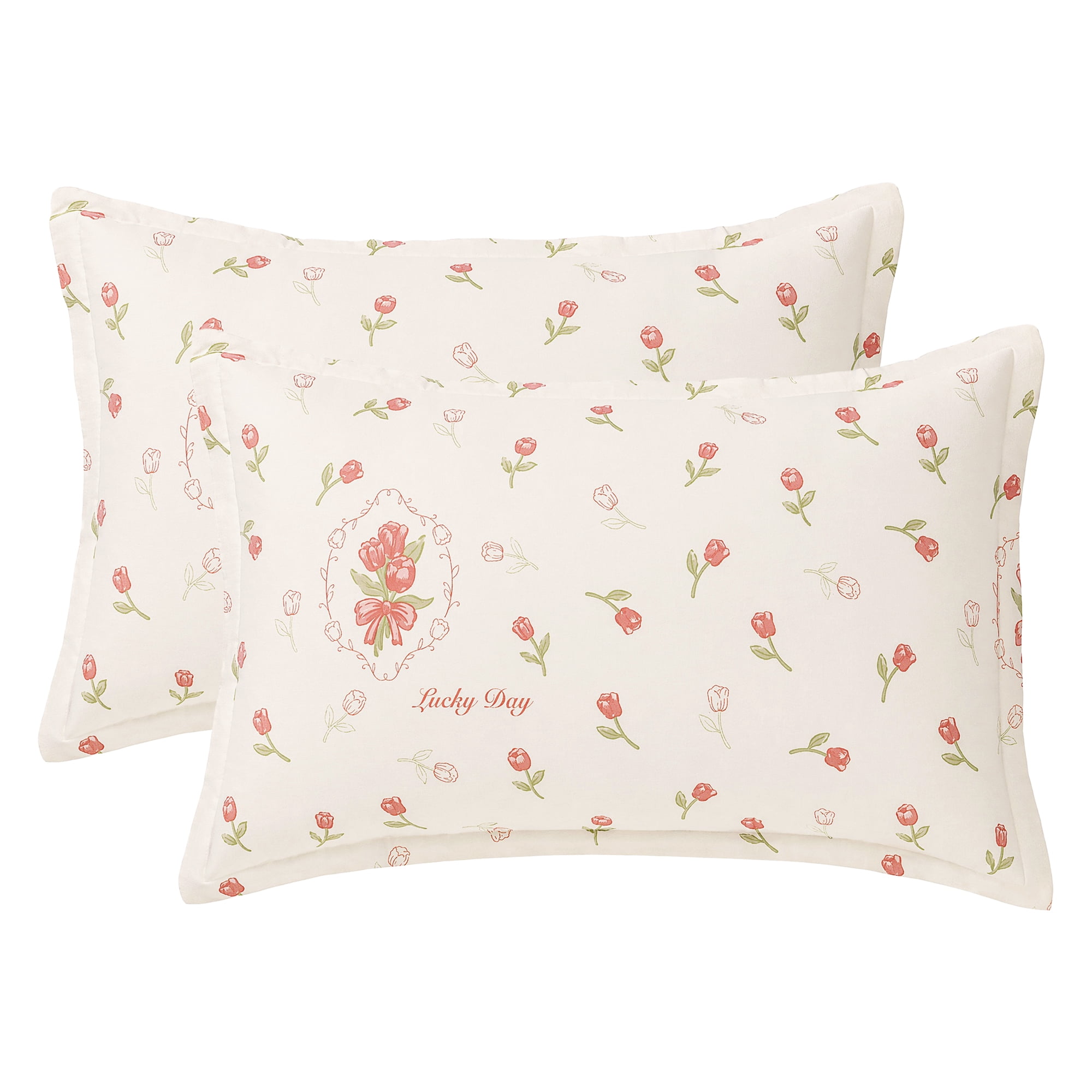 Unique Bargains 2 Pack Cotton Pillowcase Smooth Envelope Closure Wrinkle Resistant Beige B