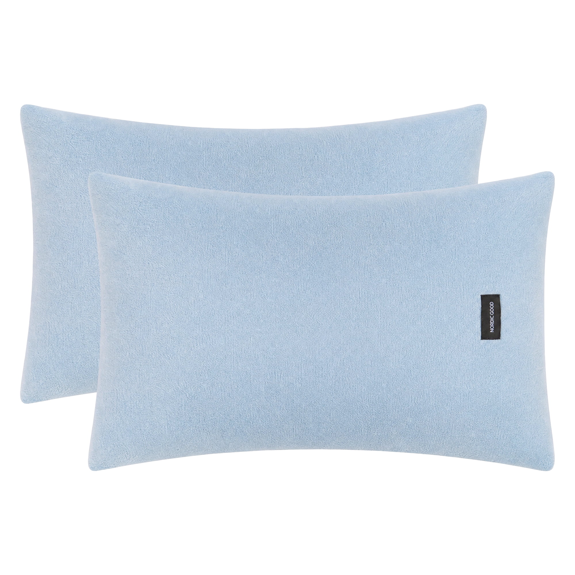 Unique Bargains 2 Pack Fabric Pillowcase Envelope Closure Wrinkle Resistant Queen Blue B