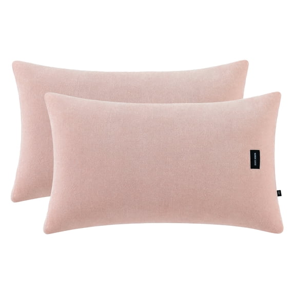 Unique Bargains 2 Pack Fabric Pillowcase Envelope Closure Wrinkle Resistant Queen Pink