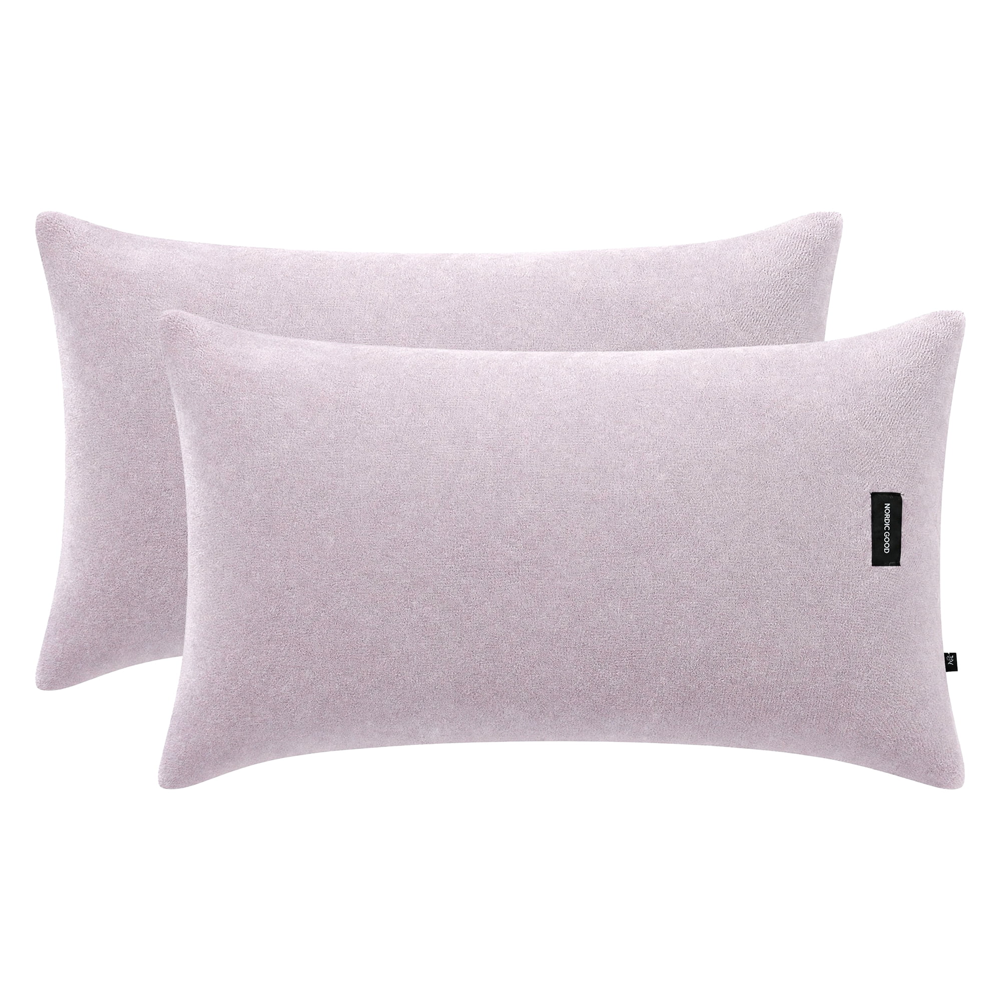 Unique Bargains 2 Pack Fabric Pillowcase Envelope Closure Wrinkle Resistant Queen Purple