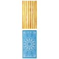 thumbnail image 1 of Unique Bargains 2 Pack Oversized Beach Towel Turquoise/Yellow 71" x 35"/63" x 31", 1 of 8