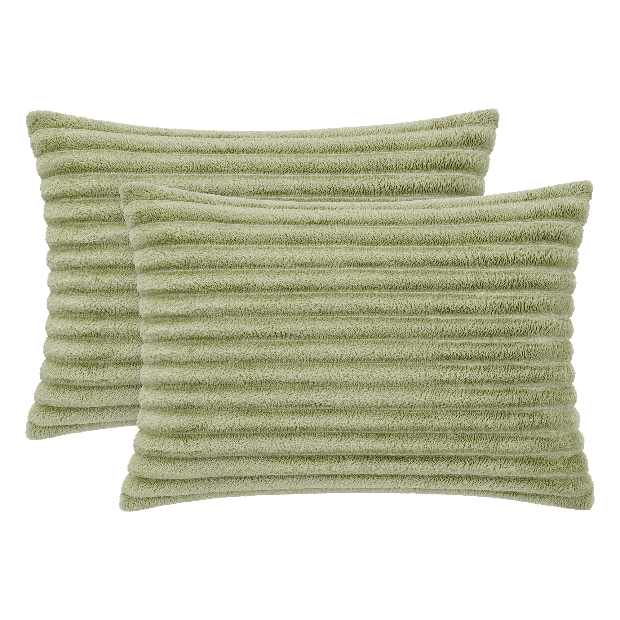 Unique Bargains 2 Pack Polyester Envelope Closure Durable Bedding Pillowcases Green