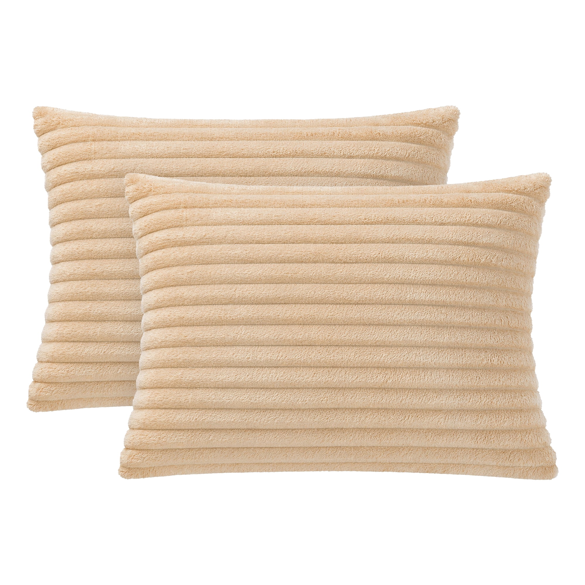 Unique Bargains 2 Pack Polyester Envelope Closure Durable Bedding Pillowcases Khaki