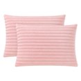 thumbnail image 1 of Unique Bargains 2 Pack Polyester Envelope Closure Durable Bedding Pillowcases Pink, 1 of 3
