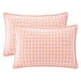 thumbnail image 1 of Unique Bargains 2 Pack Polyester Pillowcase Envelope Closure Wrinkle Resistant Pink, 1 of 5