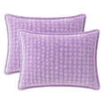 thumbnail image 1 of Unique Bargains 2 Pack Polyester Pillowcase Envelope Closure Wrinkle Resistant Purple, 1 of 5