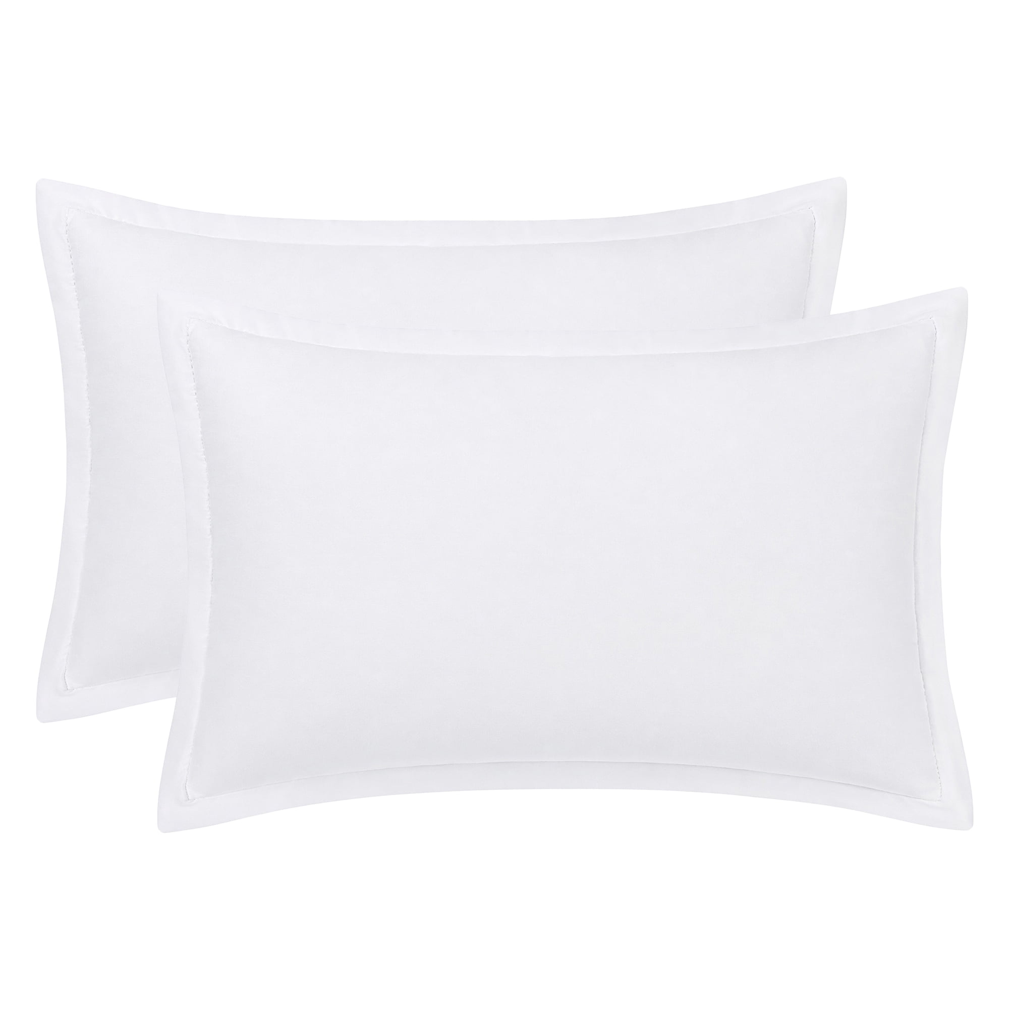 Unique Bargains 2 Pack Polyester Pillowcase Smooth Cooling Envelope Closure White