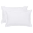 thumbnail image 1 of Unique Bargains 2 Pack Polyester Pillowcase Smooth Cooling Envelope Closure White, 1 of 5