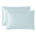 thumbnail image 1 of Unique Bargains 2 Pack Silk Pillowcase Set Smooth Cooling Envelope Closure Green, 1 of 5