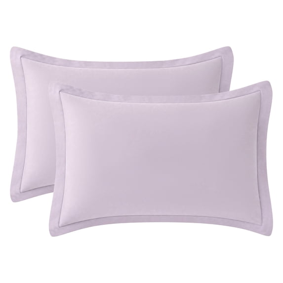 Unique Bargains 2 Pack Silk Pillowcase Set Smooth Cooling Envelope Closure Purple