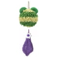 thumbnail image 1 of Unique Bargains 2 Pack Soft Hand Towel 6" x 15"/7" x 7" Purple/Green, 1 of 4