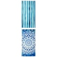 thumbnail image 1 of Unique Bargains 2 Pack Soft Oversized Beach Towel Green/Aqua Blue 71" x 35"/63" x 31", 1 of 8