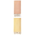 thumbnail image 1 of Unique Bargains 2 Pack Soft Sand Free Quick Dry Turkish Towel Orange/Yellow 71"x40", 1 of 8