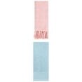 thumbnail image 1 of Unique Bargains 2 Pack Solid Cotton Bathroom Hand Towel 14"x30" Pink/Blue, 1 of 5