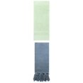 thumbnail image 1 of Unique Bargains 2 Pack Striped Tassels Hand Towels for Bathroom 14" x 30" Blue/Green, 1 of 5
