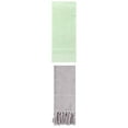 thumbnail image 1 of Unique Bargains 2 Pack Striped Tassels Hand Towels for Bathroom 14" x 30" Grey/Green, 1 of 5